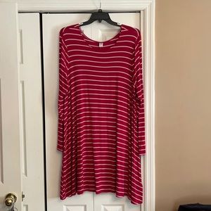 Red/hot pink dress from Old Navy